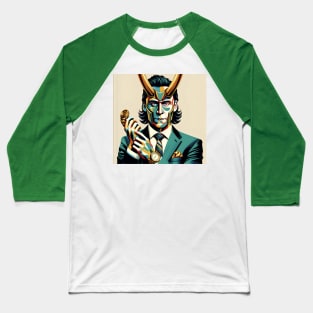 Loki-Mad Man Baseball T-Shirt